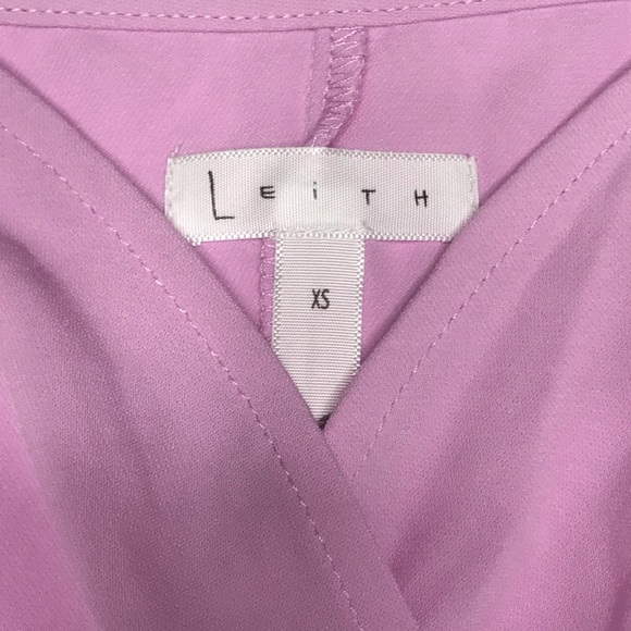 NEW Leith Lavender Faux Wrap Cami Size XS - Picture 5 of 6